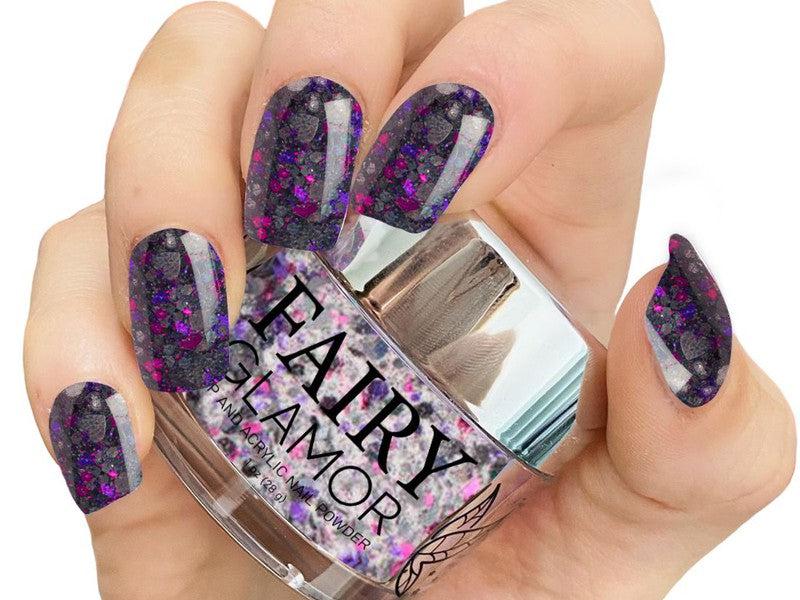 Purple-Glitter-Dip-Nail-Powder-Love Sucks-Fairy-Glamor