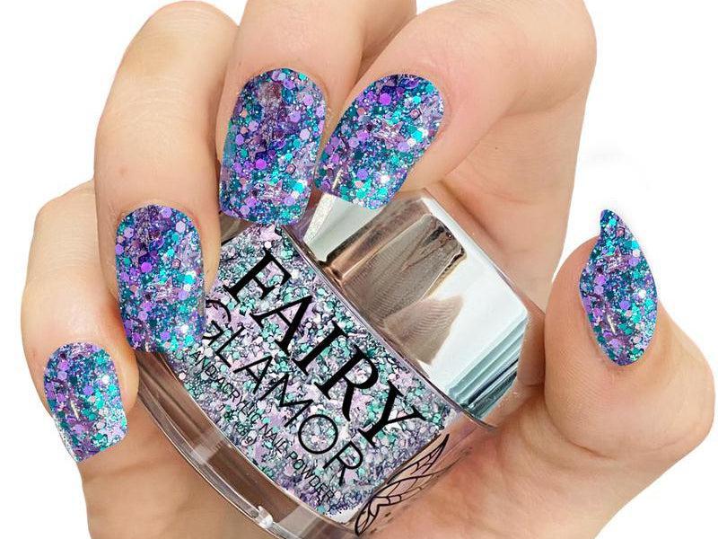 Purple-Glitter-Dip-Nail-Powder-Mer-Mazing-Fairy-Glamor