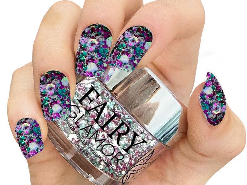 Purple-Glitter-Dip-Nail-Powder-Merry Magic-Fairy-Glamor