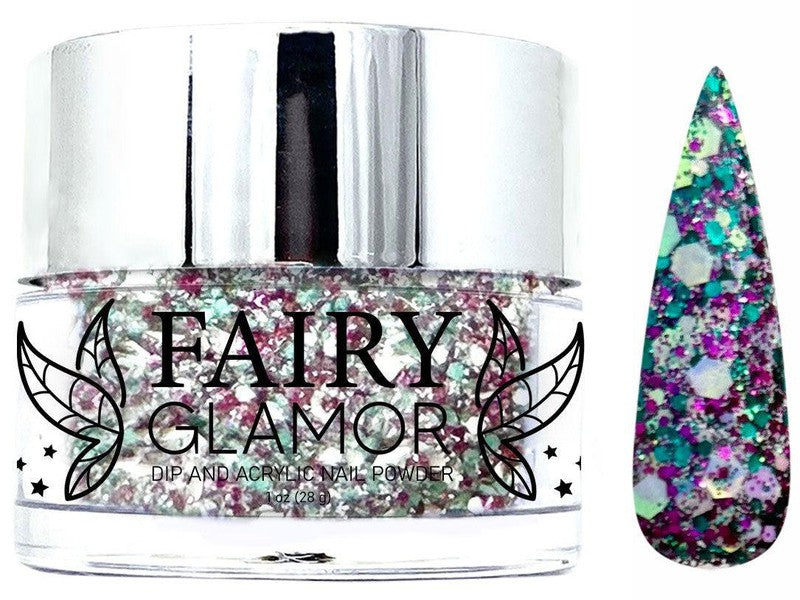 Purple-Glitter-Dip-Nail-Powder-Merry Magic-Fairy-Glamor