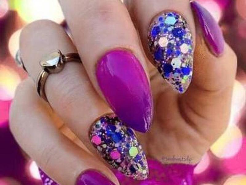 Purple-Glitter-Dip-Nail-Powder-Pixelated-Fairy-Glamor