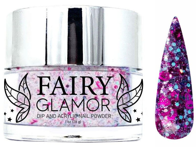 Purple-Glitter-Dip-Nail-Powder-True Loves Kiss-Fairy-Glamor