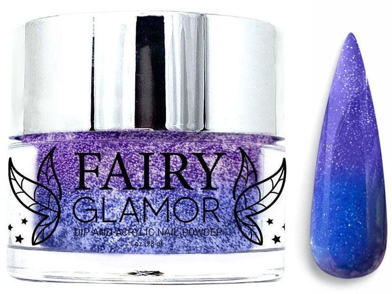 Purple-Thermal (Color Changer)-Dip-Nail-Powder-Aurora-Fairy-Glamor