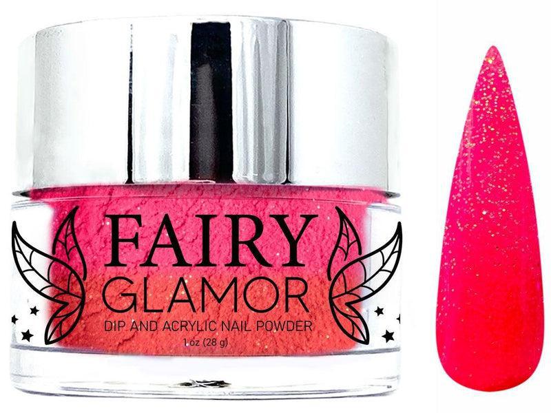 Red-Thermal (Color Changer)-Dip-Nail-Powder-Tropic like it's Hot-Fairy-Glamor