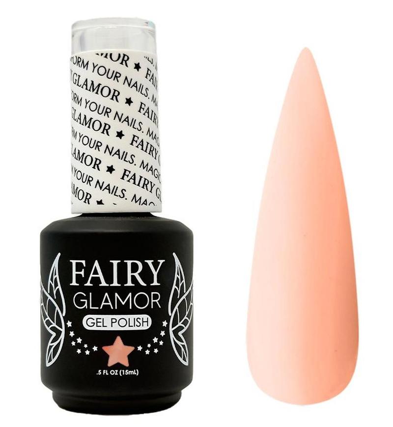 Tangerine-Matte-Hema-Free-Gel-Nail-Polish-Fairy-Glamor-2