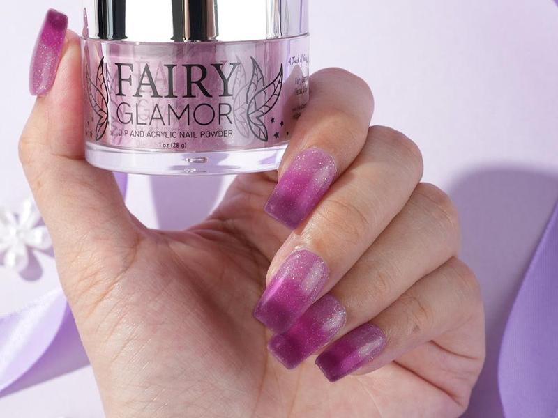 -Thermal (Color Changer)-Dip-Nail-Powder-Determined to Dazzle-Fairy-Glamor
