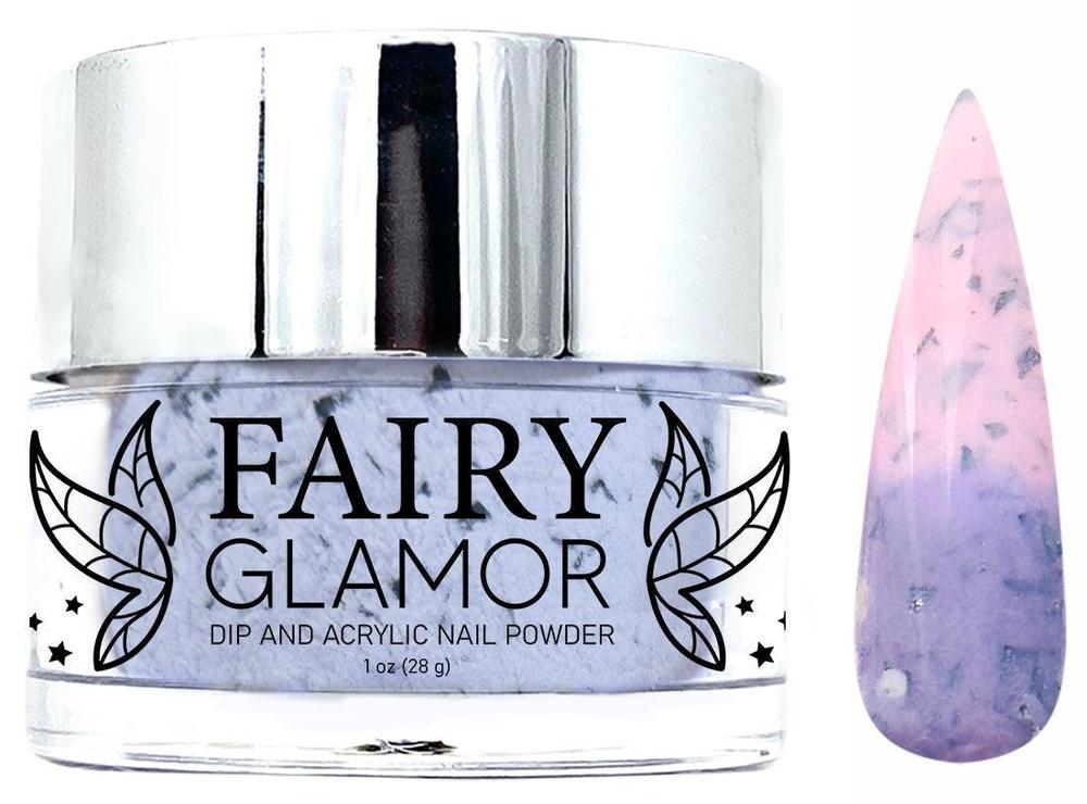 -Thermal (Color Changer)-Dip-Nail-Powder-Lavender Waltz-Fairy-Glamor