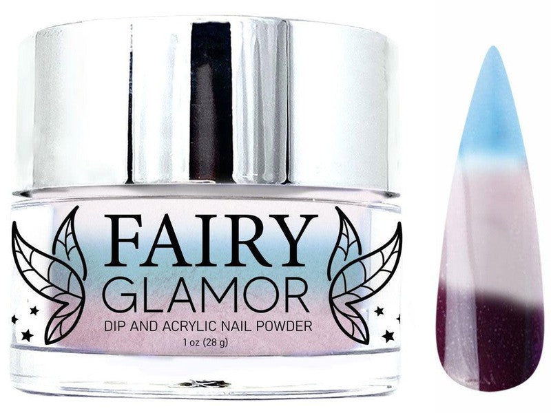 -Thermal (Color Changer)-Dip-Nail-Powder-Mirage of Frost-Fairy-Glamor