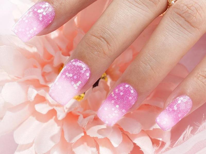 -Thermal (Color Changer)-Dip-Nail-Powder-Sweet Pea-Fairy-Glamor