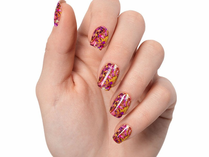 Yellow-Glitter-Dip-Nail-Powder-Social Butterfly-Fairy-Glamor