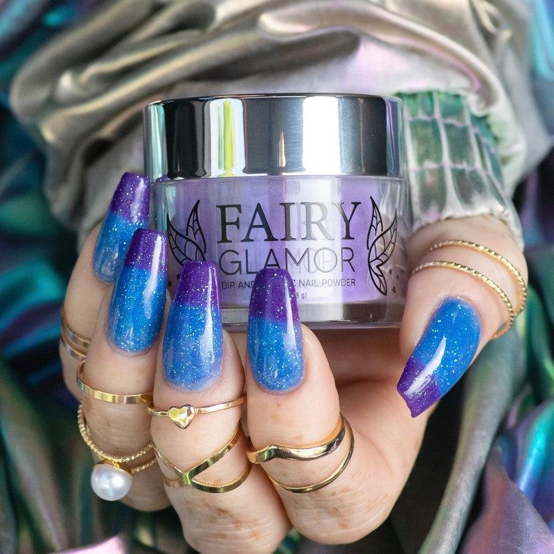 aurora fairy glamor nail powder