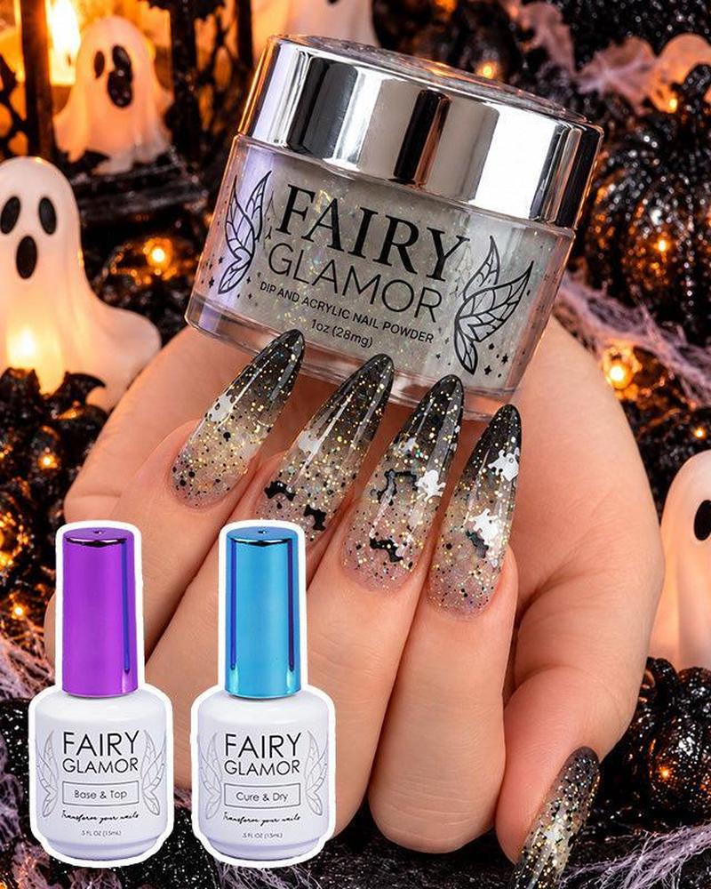 Halloween Dip Nail Powder Starter Kit-Fairy Glamor