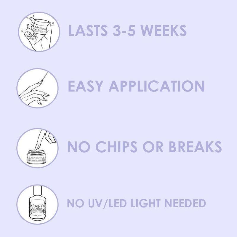 Bestselling At-Home Dip Manicure Kit-Fairy Glamor