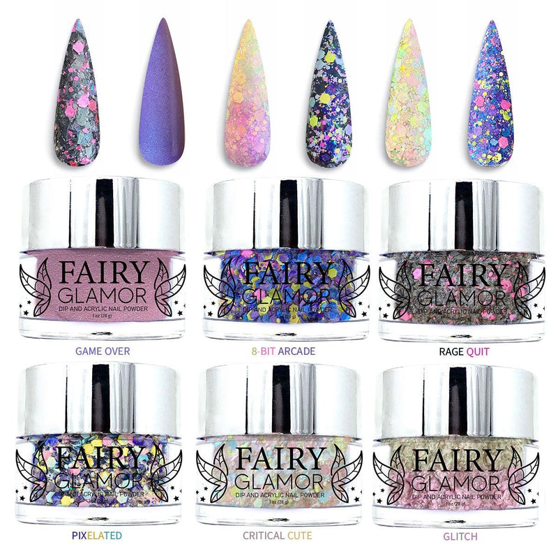 8 Fairy Airbrush Nail Art Stencils – Glam Goodies