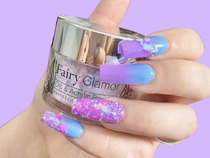 -Glitter-Dip-Nail-Powder-Candy Unicorn-Fairy-Glamor