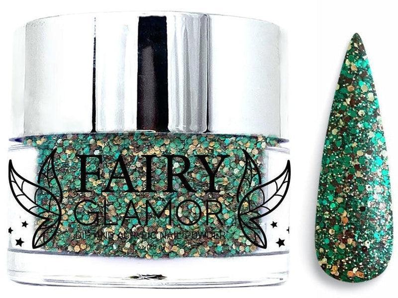 -Glitter-Dip-Nail-Powder-Emerald Gorgon-Fairy-Glamor