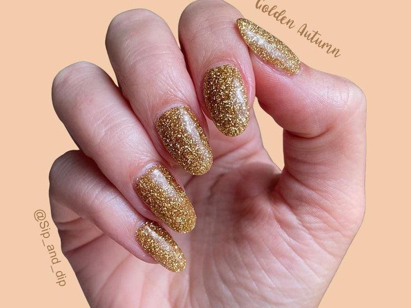 -Glitter-Dip-Nail-Powder-Golden Autumn-Fairy-Glamor