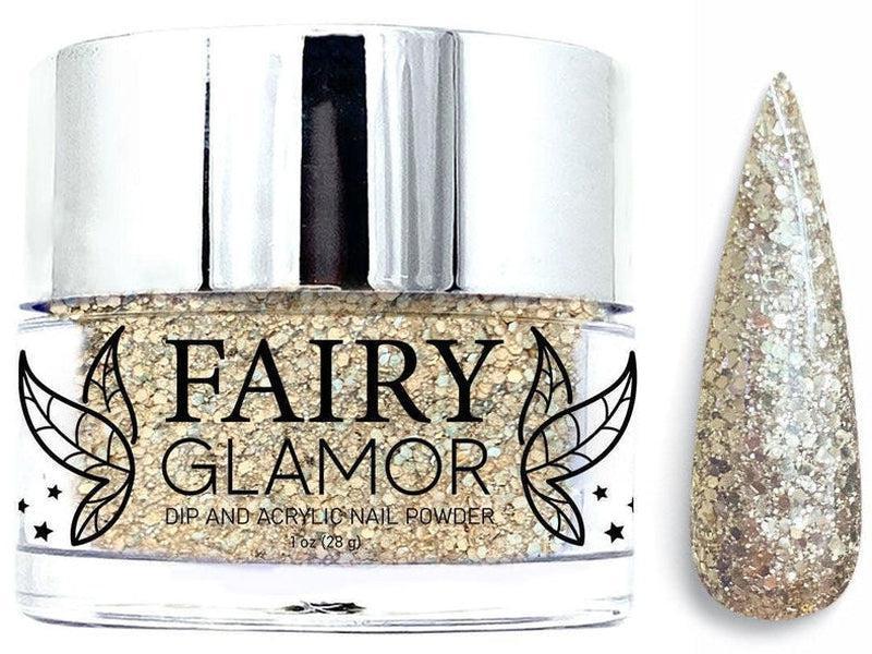 Gold-Glitter-Dip-Nail-Powder-High Elf-Fairy-Glamor