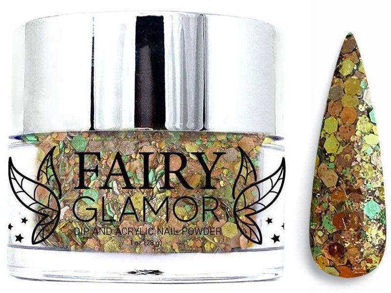 Green-Glitter-Dip-Nail-Powder-Camouflage-Fairy-Glamor