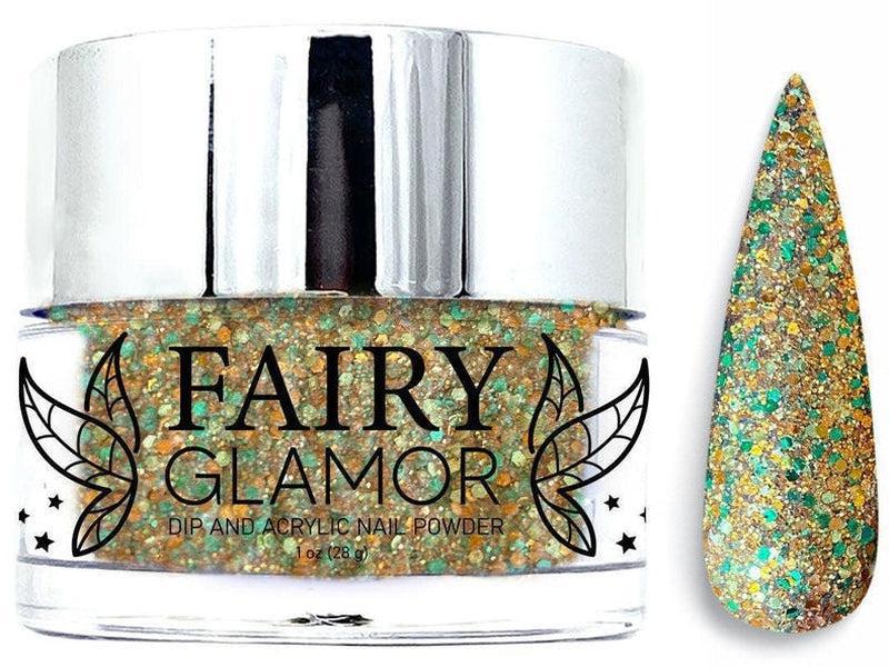 Green-Glitter-Dip-Nail-Powder-Forest Sage-Fairy-Glamor