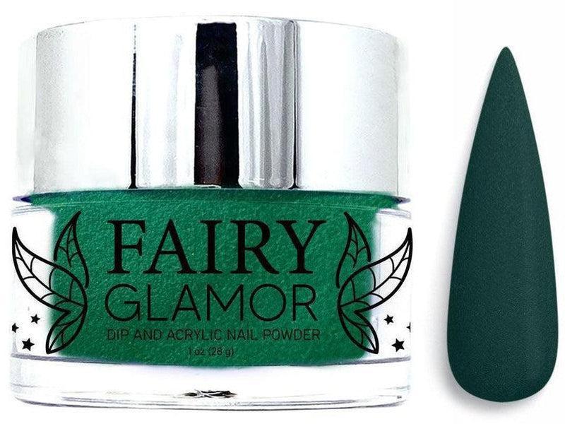 Green-Matte-Dip-Nail-Powder-Mythical Sword-Fairy-Glamor