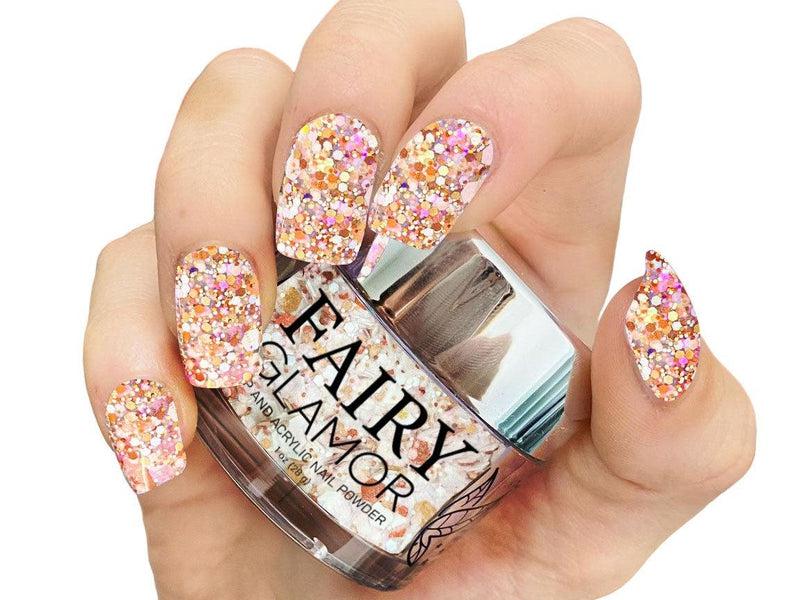 Orange-Glitter-Dip-Nail-Powder-Leo-Fairy-Glamor