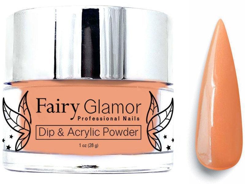 Orange-Matte-Dip-Nail-Powder-Fancy Champagne-Fairy-Glamor