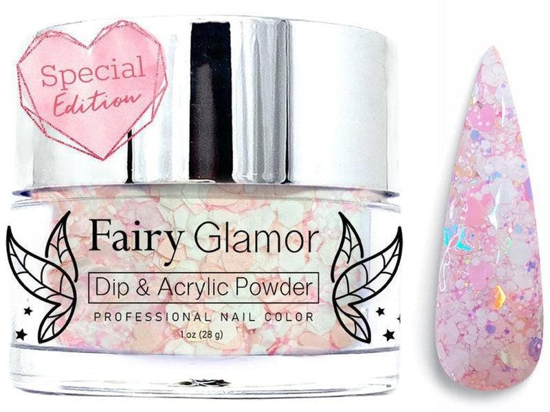 Pink-Glitter-Dip-Nail-Powder-Be Mine-Fairy-Glamor