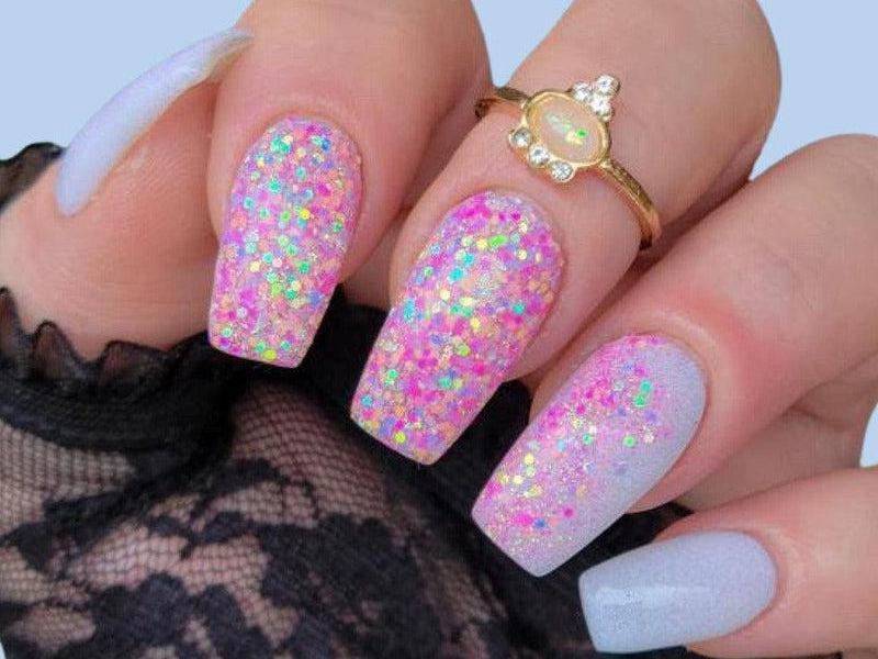 Pink-Glitter-Dip-Nail-Powder-Eat Me-Fairy-Glamor