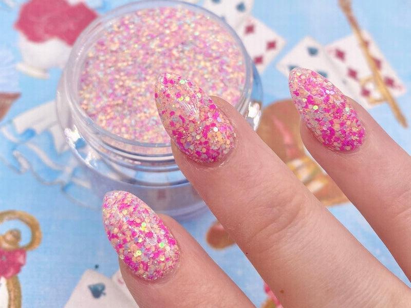 Pink-Glitter-Dip-Nail-Powder-Eat Me-Fairy-Glamor