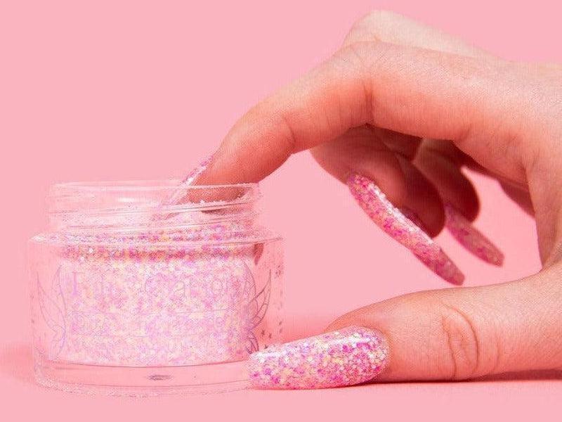 Pink-Glitter-Dip-Nail-Powder-Eat Me-Fairy-Glamor