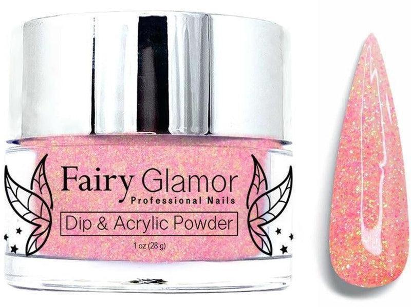 Pink-Glitter-Dip-Nail-Powder-Idol Debut-Fairy-Glamor