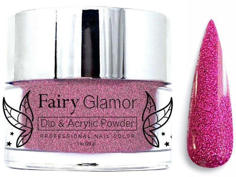 Pink-Glitter-Dip-Nail-Powder-Whimsical Tea House-Fairy-Glamor