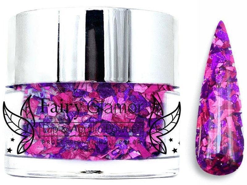 Purple-Glitter-Dip-Nail-Powder-Cheshire Cat-Fairy-Glamor