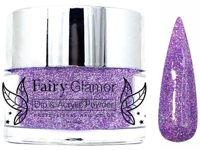 Purple-Glitter-Dip-Nail-Powder-Prancing Pixie-Fairy-Glamor