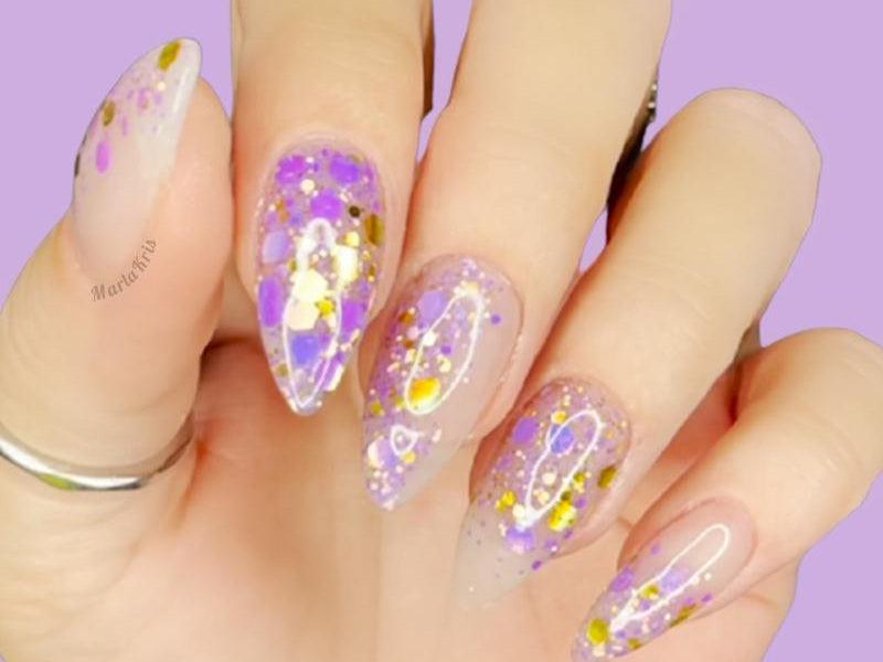 Purple-Glitter-Dip-Nail-Powder-Prismatic Dust-Fairy-Glamor