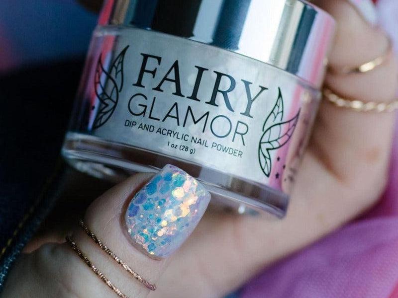 Purple-Glitter-Dip-Nail-Powder-Snow Angel-Fairy-Glamor