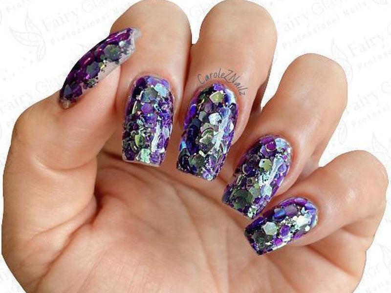 Purple-Glitter-Dip-Nail-Powder-Underworld-Fairy-Glamor