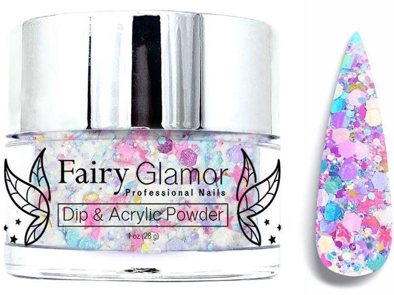 Rainbow-Glitter-Dip-Nail-Powder-Paparazzi-Fairy-Glamor