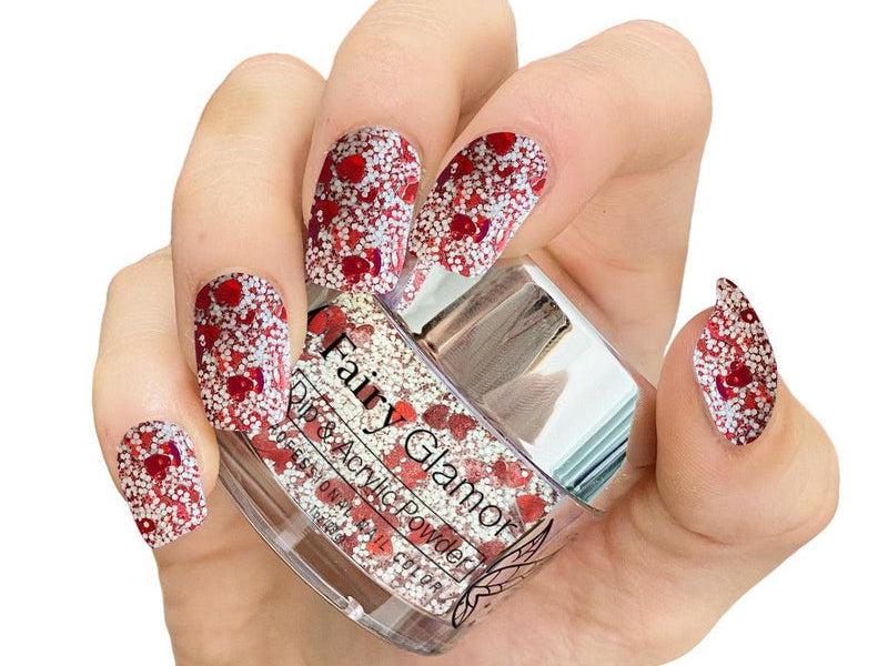 Red-Glitter-Dip-Nail-Powder-XOXOXO-Fairy-Glamor