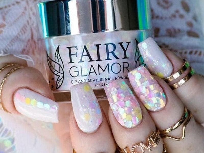 Yellow-Glitter-Dip-Nail-Powder-Critical Cute-Fairy-Glamor