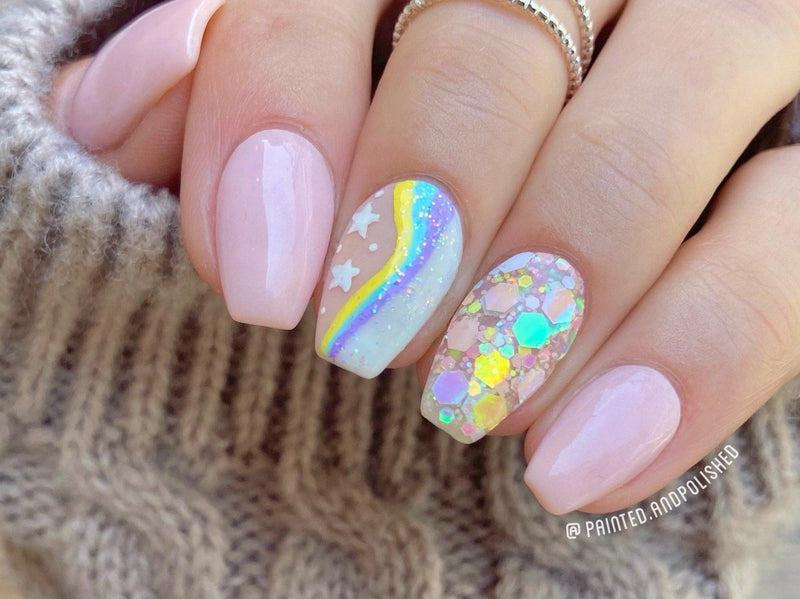 Yellow-Glitter-Dip-Nail-Powder-Critical Cute-Fairy-Glamor