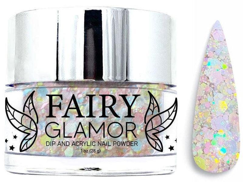 Yellow-Glitter-Dip-Nail-Powder-Critical Cute-Fairy-Glamor