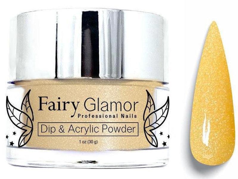 Yellow-Glitter-Dip-Nail-Powder-Merry Marigold-Fairy-Glamor