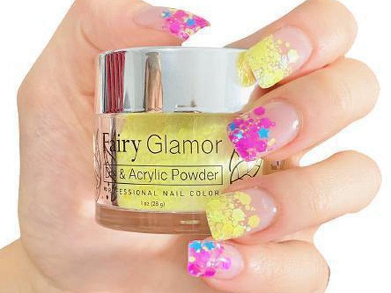 Yellow-Glitter-Dip-Nail-Powder-Superstar-Fairy-Glamor